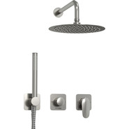 Душевая система для ванны WasserKraft Spree A1451.272.097.121.275.100.276, никель фото 