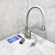 Смеситель для кухни Haiba HB76822, сатин фото 2