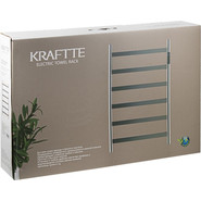 Полотенцесушитель электрический Kraftte П6 450x730 мм 44046, чёрный фото 3