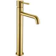 Смеситель для раковины высокий Boheme Uno 462-MG, matt gold, Цвет производителя: matt gold фото 