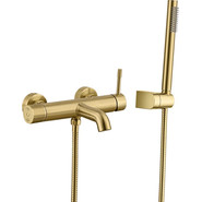 Смеситель для ванны Boheme Uno 463-MG, matt gold, Цвет производителя: matt gold фото 