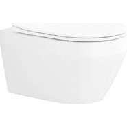 Инсталляция с подвесным унитазом комплект: Grohe Rapid SL 38772001 с подвесным безободковым унитазом Aquatek Лея AQ1199-00 сиденье микролифт, крепление, кнопка смыва хром фото 3