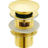 Донный клапан Boheme Imperiale 611/2, золото фото 