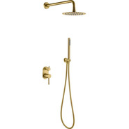 Душевая система для душа Boheme Uno 464-MG (со скрытой частью) matt gold, Цвет производителя: matt gold фото 