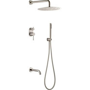 Душевая система для душа Boheme Uno 464-2-NB, nickle brush фото 