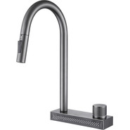 Смеситель для кухни Abber Wasser Kreis AF8114NG, никель, Цвет производителя: никель фото 