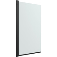 Шторка для ванны Triton Соло, чёрный/прозрачное фото 