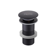 Донный клапан Aquatek  AQ6000MB, чёрный матовый фото 