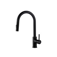 Смеситель для кухни Aquatek Европа AQ1384MB, чёрный матовый, Цвет производителя: чёрный матовый фото 