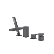 Смеситель для ванны Aquatek Либра AQ1648MB, чёрный матовый, Цвет производителя: чёрный матовый фото 