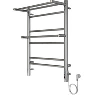Полотенцесушитель электрический Aquatek Альфа с полкой П7 500х700 мм AQ EL RRP0770CH фото 