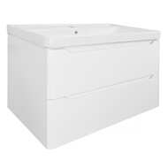 Тумба подвесная с раковиной Azario Lotos 80/2 см CS00083931, белый фото 