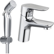 Смеситель для раковины Damixa Jupiter 770300001 с гигиеническим душем, Цвет производителя: хром фото 