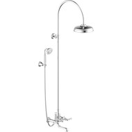 Душевая стойка BRAVAT ART F65193CP-A2-RUS, Цвет производителя: хром фото 