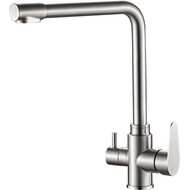 Смеситель для кухни Haiba HB76802, цвет нержавеющая сталь фото 