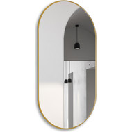 Зеркало Abber Kontur 55 см AG6304SCG, золото фото 