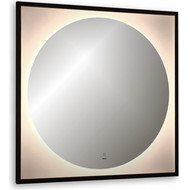 Зеркало Abber See 80 см AG6117SCRB, чёрный фото 