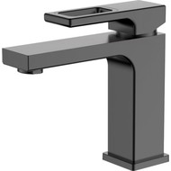 Смеситель для раковины Gerhans K11027D, оружейная сталь, Цвет производителя: оружейная сталь фото 