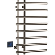 Полотенцесушитель электрический Boheme Uno П8 100х800 мм 722-NB, nickel brush фото 