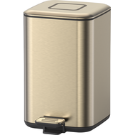 Ведро для мусора с педалью Boheme Q 10948-MG, matt gold фото 