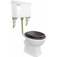 Унитаз-компакт Magliezza Retro 7009 (механизм слива бронза) фото 