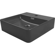 Раковина подвесная Azario 42 см AZ-2177-MB, черный матовый фото 