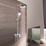 Душевая стойка с поворотным изливом Azario Arizona AZ-20R, Цвет производителя: хром фото 