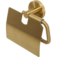 Держатель для туалетной бумаги Cezares Relax RELAX-PH-BORO, цвет брашированное золото фото 