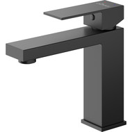 Смеситель для раковины Cezares SLIDER-LS-NOP, чёрный матовый, Цвет производителя: чёрный матовый фото 