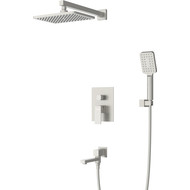 Душевая система для ванны Cezares SLIDER-VDSET-IN, сатин, Цвет производителя: сатин фото 