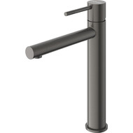 Смеситель для раковины высокий Cezares RELAX-LC2-GM-W0, оружейная сталь, Цвет производителя: оружейная сталь фото 