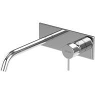 Смеситель для раковины настенный Cezares LEAF-BLI1-L-01-W0 (со скрытой частью) фото 