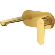 Смеситель для раковины настенный Cezares STYLUS-BLI1-BORO-W0 (со скрытой частью) брашированное золото, Цвет производителя: брашированное золото фото 