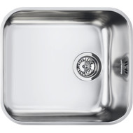 Кухонная мойка Smeg UM45 42, 0,7 мм нержавеющая сталь фото 