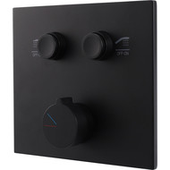 Смеситель для душа Vincea VSCV-421MB (со скрытой частью) матовый черный фото 