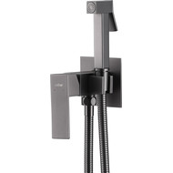 Набор для гигиенического душа Abber Daheim AF8226NG, никель фото 