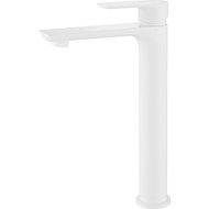 Смеситель для раковины высокий Abber Weiss Insel AF8011FW, белый матовый, Цвет производителя: белый матовый фото 