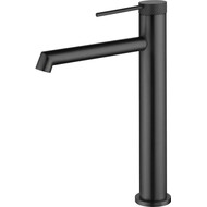 Смеситель для раковины высокий Vincea Rim VBF-2RM2GM, вороненая сталь фото 