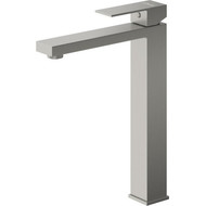 Смеситель для раковины высокий Cezares SLIDER-LC-IN-W0, сатин, Цвет производителя: сатин фото 