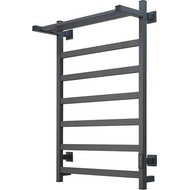 Полотенцесушитель электрический Тругор Пэк сп 20 кв с полкой П7 500х800 мм (возможность скрытого подключения) 00-00047126, графит фото 
