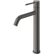 Смеситель для раковины высокий Cezares RELAX-LC1-GM-W0, оружейная сталь, Цвет производителя: оружейная сталь фото 