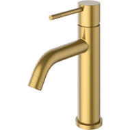 Смеситель для раковины Cezares RELAX-LS1-BORO, брашированное золото, Цвет производителя: брашированное золото фото 