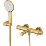 Смеситель для ванны Cezares RELAX-VD-BORO, брашированное золото, Цвет производителя: брашированное золото фото 