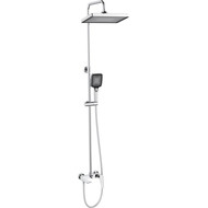 Душевая стойка Cezares LINER-CVD-01, Цвет производителя: хром фото 