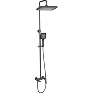 Душевая стойка Cezares LINER-CVD-GM, оружейная сталь, Цвет производителя: оружейная сталь фото 