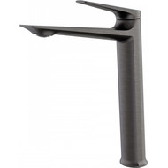 Смеситель для раковины высокий Cezares LINER-LC-GM-W0, оружейная сталь фото 