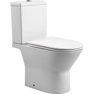 Унитаз-компакт Aquatek Леон AQ2785-00 с тонкой крышкой микролифт фото 