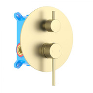 Смеситель для ванны Aquatek Европа AQ1346BG (со скрытой частью) золото шлифованное, Цвет производителя: золото шлифованное фото 