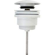 Донный клапан Azario AZ-105-WHI, белый фото 