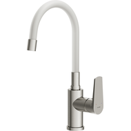 Смеситель для кухни Cersanit Moduo A68232, белый фото 